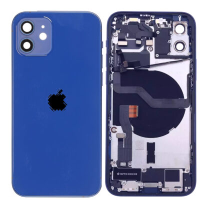 Full Body Housing for Apple iPhone 12 - Blue With Spare