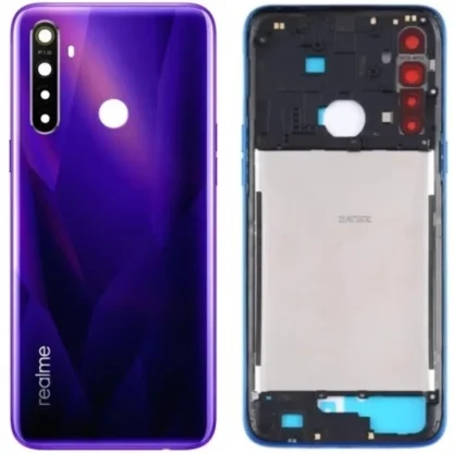 Full Body Housing for Realme 5 Pro - Blue