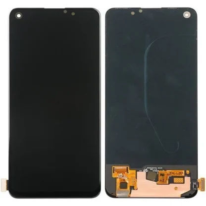 LCD with Touch Screen for Realme 8 4G - Black (display glass combo folder) OLED