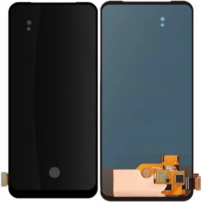 LCD with Touch Screen for Realme X - Black (display glass combo folder) OLED