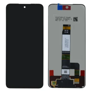LCD with Touch Screen for Xiaomi Poco M6 Pro 5G - Black (display glass combo folder)