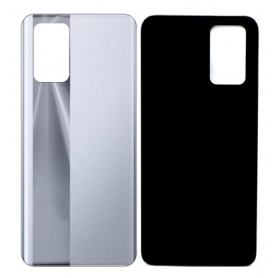 Back Panel Cover for Realme X7 Max 5G - Silver