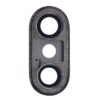 Camera Lens Glass with Frame for Apple iPhone XS Max Black - Image 2