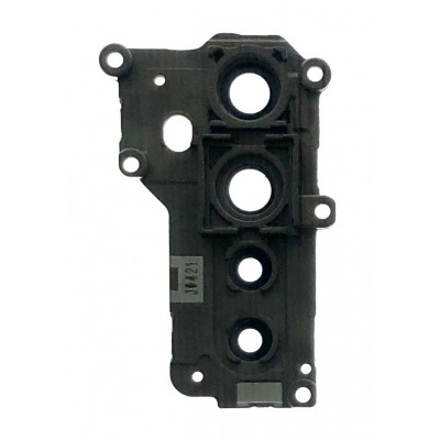 Camera Lens Glass with Frame for Realme 6 -Black - Image 3