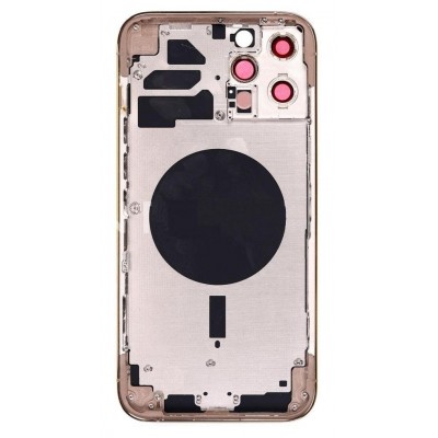 Full Body Housing for Apple iPhone 12 Pro Max - Gold - Image 2