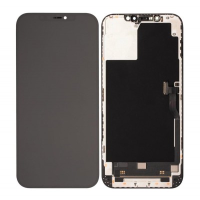 LCD with Touch Screen for Apple iPhone 12 Pro Max - Black (display glass combo folder) CARE OG