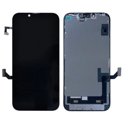 LCD with Touch Screen for Apple iPhone 14 - Black (display glass combo folder) INCELL
