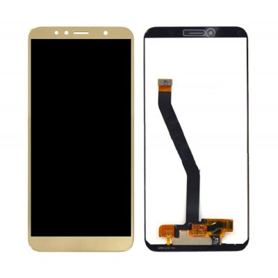 LCD with Touch Screen for Honor 7A - Gold (display glass combo folder)
