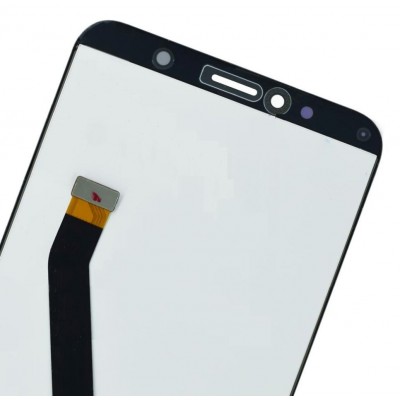 LCD with Touch Screen for Honor 7A - White (display glass combo folder) - Image 2