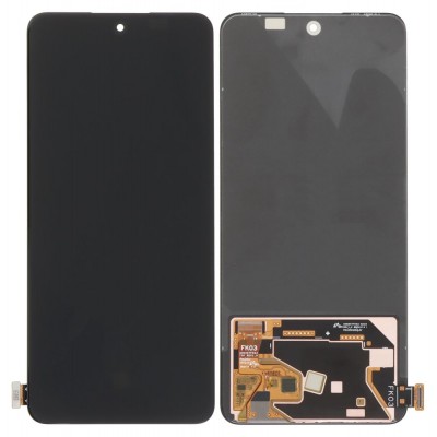 LCD with Touch Screen for Oppo Reno12 5G - Black (display glass combo folder) OLED