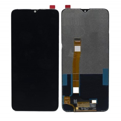 LCD with Touch Screen for Realme 5 Pro - Black (display glass combo folder)