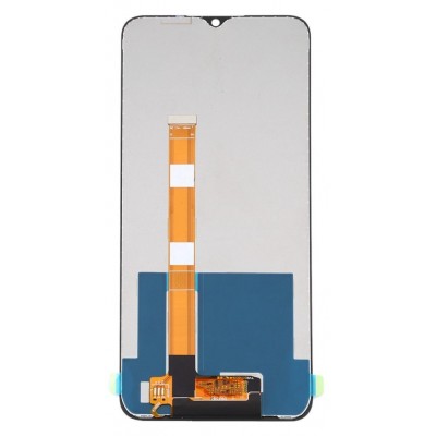 LCD with Touch Screen for Realme C11 - Black (display glass combo folder) (2020) - Image 2