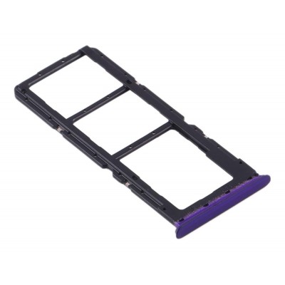 SIM Card Holder Tray for Realme 5 Pro - Blue - Image 3