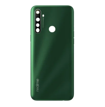 Back Panel Cover for Realme 5i - Green