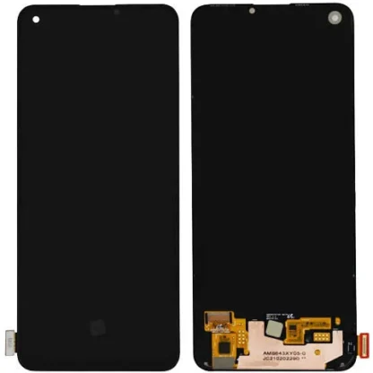 LCD with Touch Screen for Realme 7 Pro - Black (display glass combo folder) OLED (Fingerprint Supported)