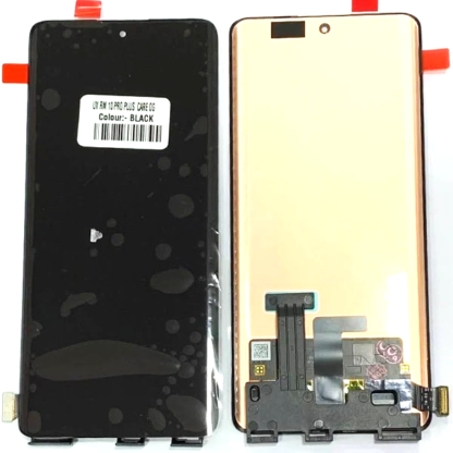 LCD with Touch Screen for Realme 10 Pro Plus 5G - Black (display glass combo folder) Original - Image 2