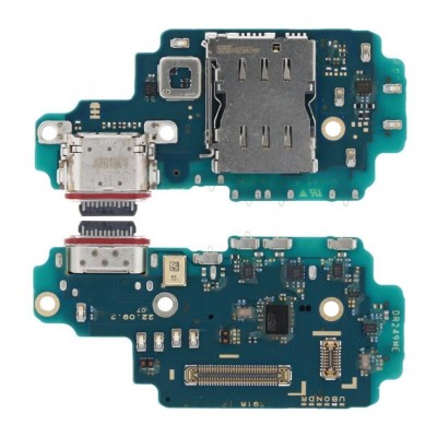 Charging Connector Flex / PCB Board for Samsung Galaxy S23 Ultra 100% Original