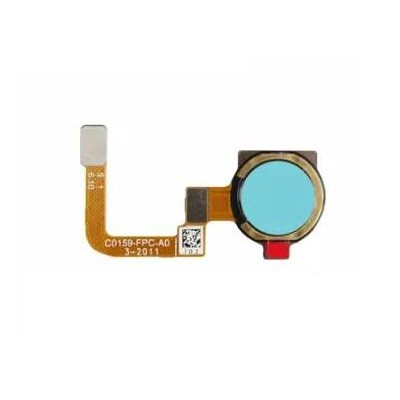 Fingerprint Sensor with Flex Cable for Realme 5i - Blue