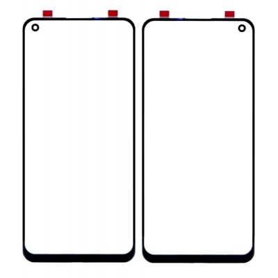 Front Glass for Realme 8 Pro - Black