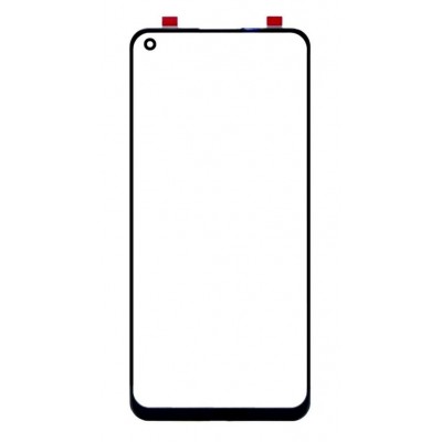 Front Glass for Realme 8 Pro - Black - Image 3