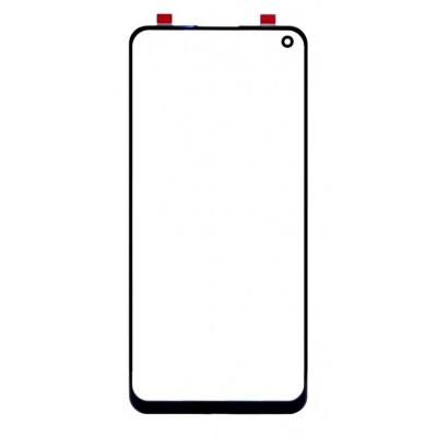 Front Glass for Realme 8 Pro - Black - Image 2