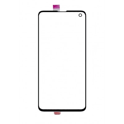 Front Glass for Samsung Galaxy S10 - Black - Image 3