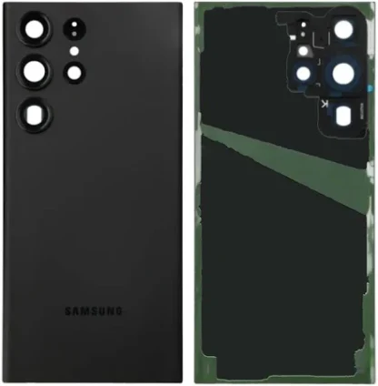 Back Panel Cover for Samsung Galaxy S23 Ultra - Black