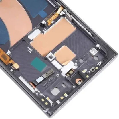 LCD with Touch Screen for Samsung Galaxy S23 Ultra - Black (display glass combo folder) I INCELL With Frame - Image 2