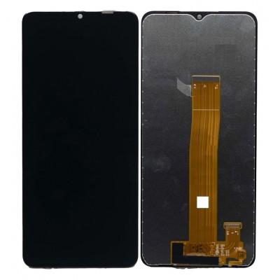 LCD with Touch Screen for Samsung Galaxy M12 (SM-M127F)- Black (display glass combo folder) Original