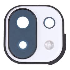 Camera Lens Glass with Frame for Xiaomi 11 Lite 5G NE -White