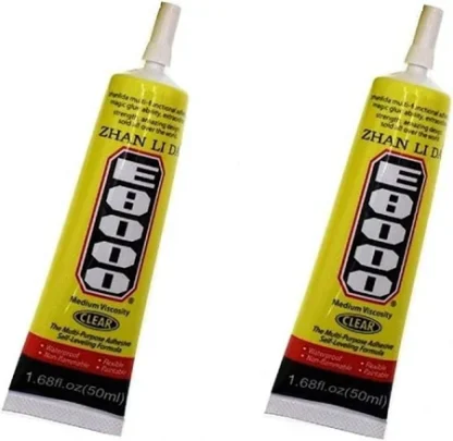 E-8000 Multipurpose glue-50ml (Pack Of 2pc)
