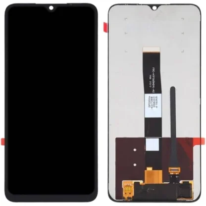 LCD with Touch Screen for Xiaomi Redmi 9A - Black (display glass combo folder) | OG Quality