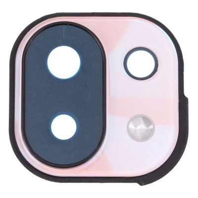 Camera Lens Glass with Frame for Xiaomi 11 Lite 5G NE -Pink