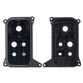 Camera Lens Glass with Frame for Xiaomi Redmi Note 11 -Black