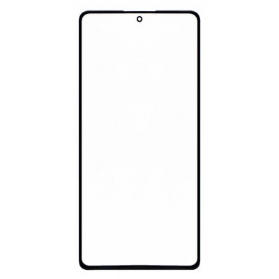 Front Glass for Xiaomi Poco F3 GT - Black - Image 3