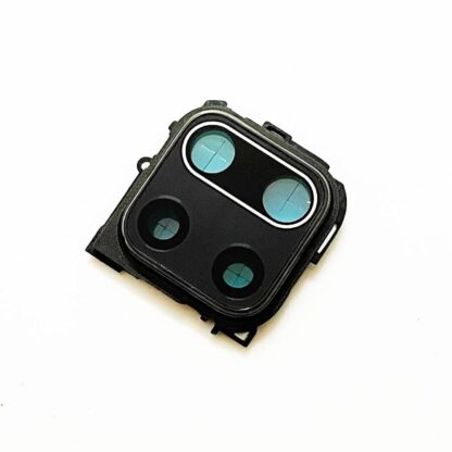 Camera Lens Glass with Frame for Xiaomi Poco M2 Pro -Black - Image 2
