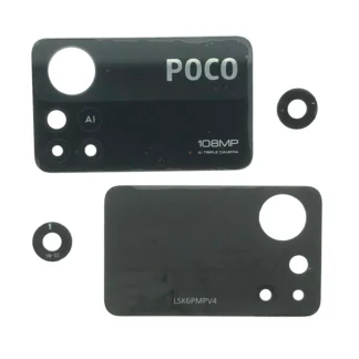 Camera Lens for Xiaomi Poco X4 Pro 5G -Black