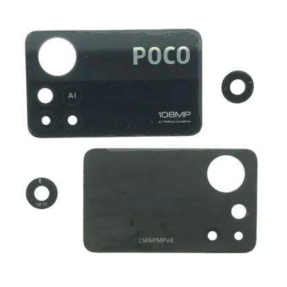 Camera Lens for Xiaomi Poco X4 Pro 5G -Black