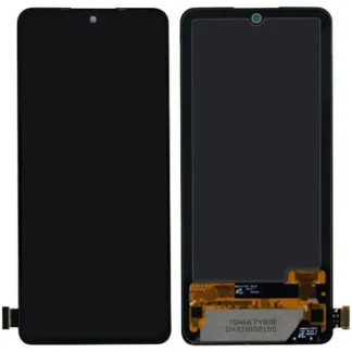 LCD with Touch Screen for Xiaomi Redmi Note 10 Pro Max - Black (display glass combo folder) OLED