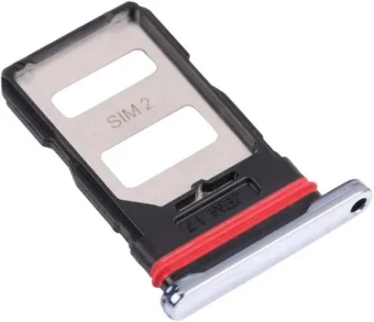 SIM Card Holder Tray for Xiaomi Redmi K50i 5G - Silver - Image 2