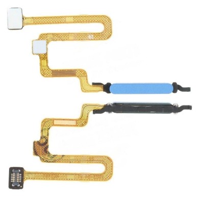 Fingerprint Sensor with Flex Cable for Xiaomi Poco X4 Pro 5G -Blue