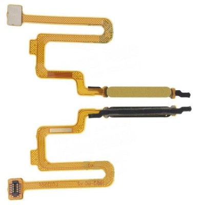 Fingerprint Sensor with Flex Cable for Xiaomi Poco X4 Pro 5G -Yellow