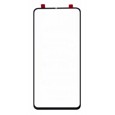 Front Glass for Xiaomi Poco X2 - Black - Image 3
