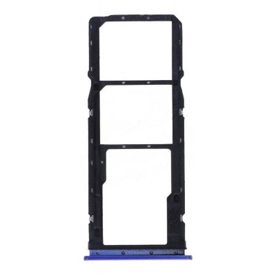 SIM Card Holder Tray for Xiaomi Redmi 9 Prime - Blue - Image 3