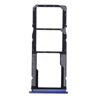 SIM Card Holder Tray for Xiaomi Redmi 9 Prime - Blue - Image 2