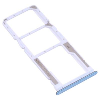 SIM Card Holder Tray for Xiaomi Redmi Note 10 Pro Max - Blue - Image 3