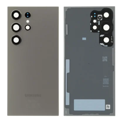 Back Panel Cover for Samsung Galaxy S24 Ultra 5G - Grey (100% Original)