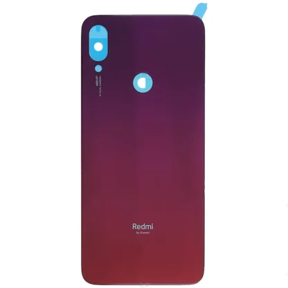 Back Panel Cover for Xiaomi Redmi Note 7 - Red - Image 2