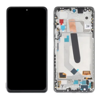 LCD with Touch Screen for Xiaomi 11i - Black (display glass combo folder) OLED 100% Original With Frame