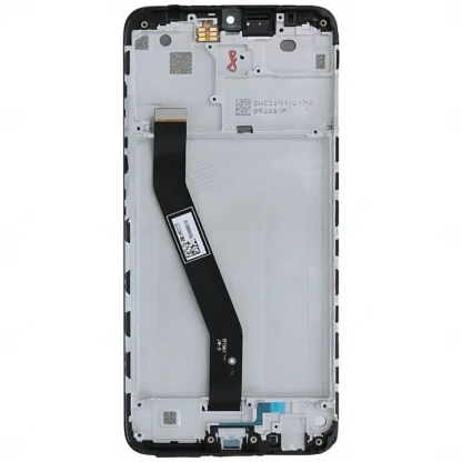 LCD with Touch Screen for Xiaomi Redmi 8A Dual - Black (display glass combo folder) 100% Original With Frame - Image 2